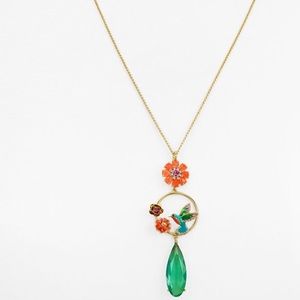 ULTRA RARE Kate Spade ♠️ hummingbird necklace nwt